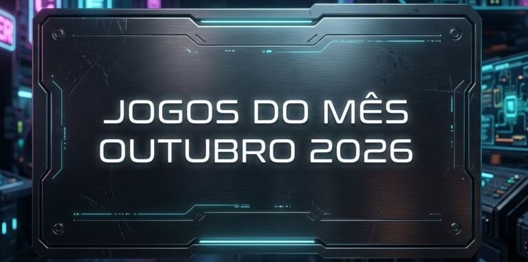 Jogos do mês - outubro 2026