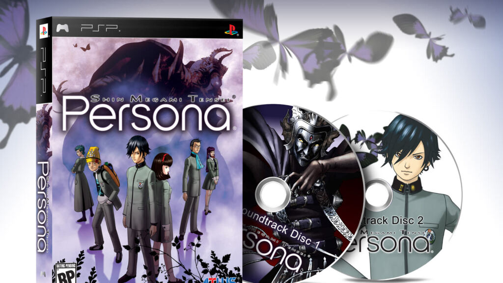 Arte oficial de Shin Megami Tensei: Persona (Persona 1), da Atlus