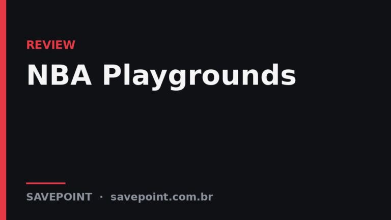 NBA Playgrounds – Review SavePoint