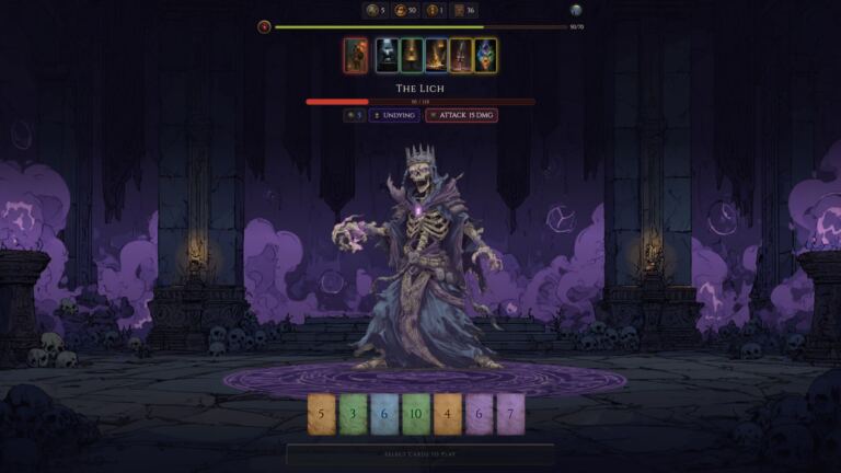 Rogue Quest: batalha contra The Lich